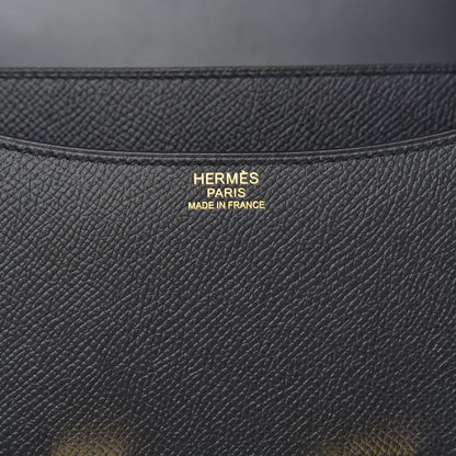 Hermes Epsom Constance 24 Black 7 of 9