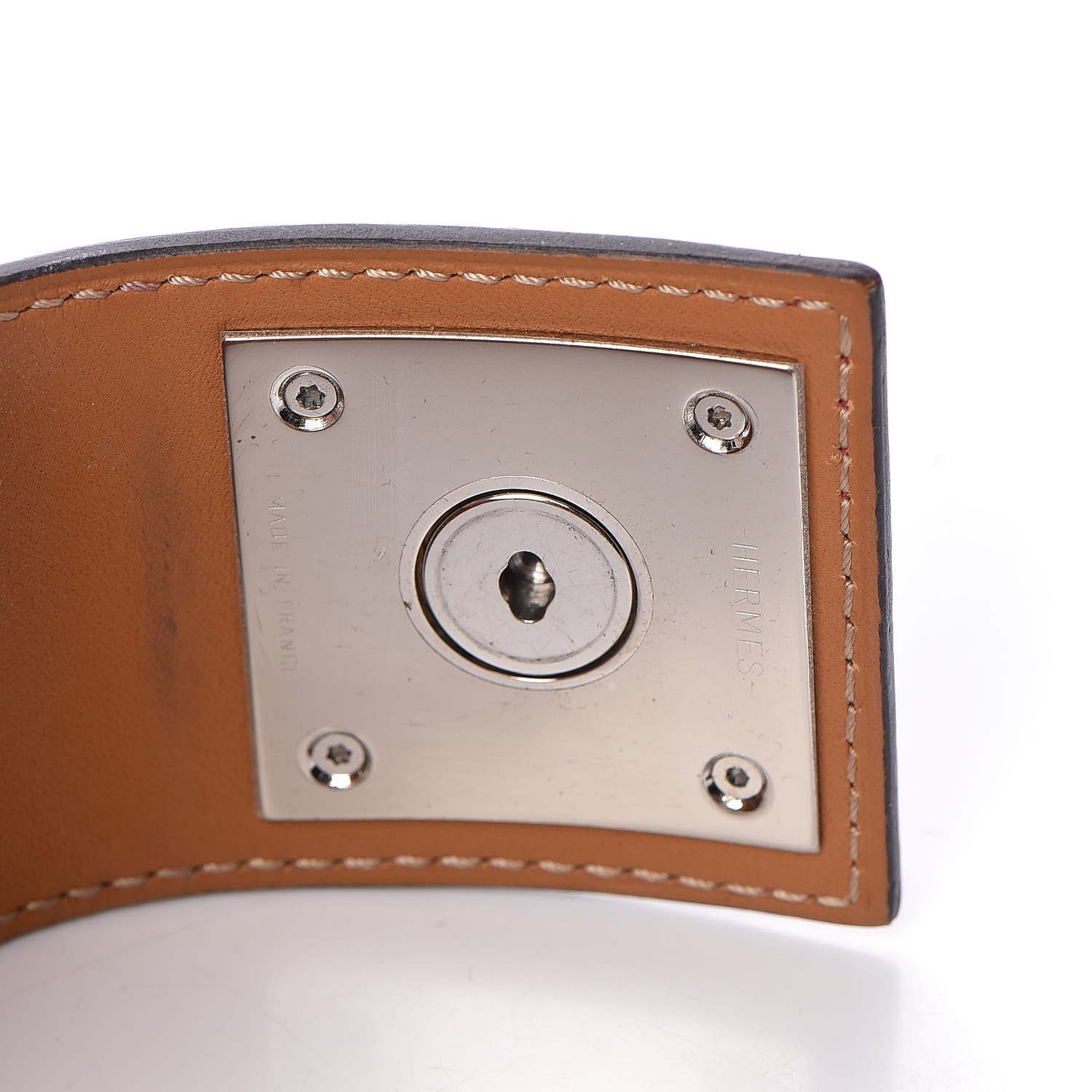 Hermes Epsom Creneau Bracelet M Red 10 of 12