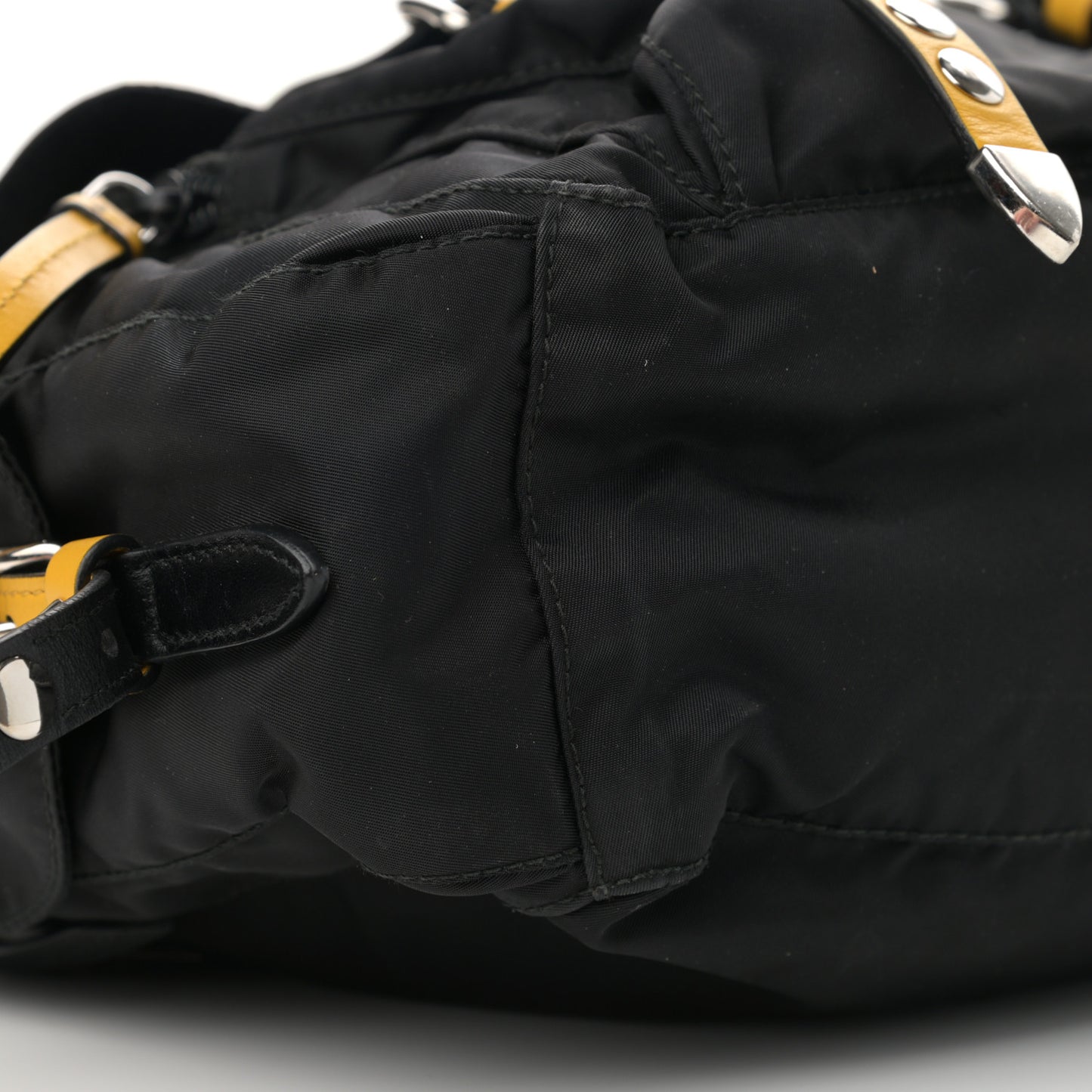 Nylon New Vela Studded Messenger Black Soleil