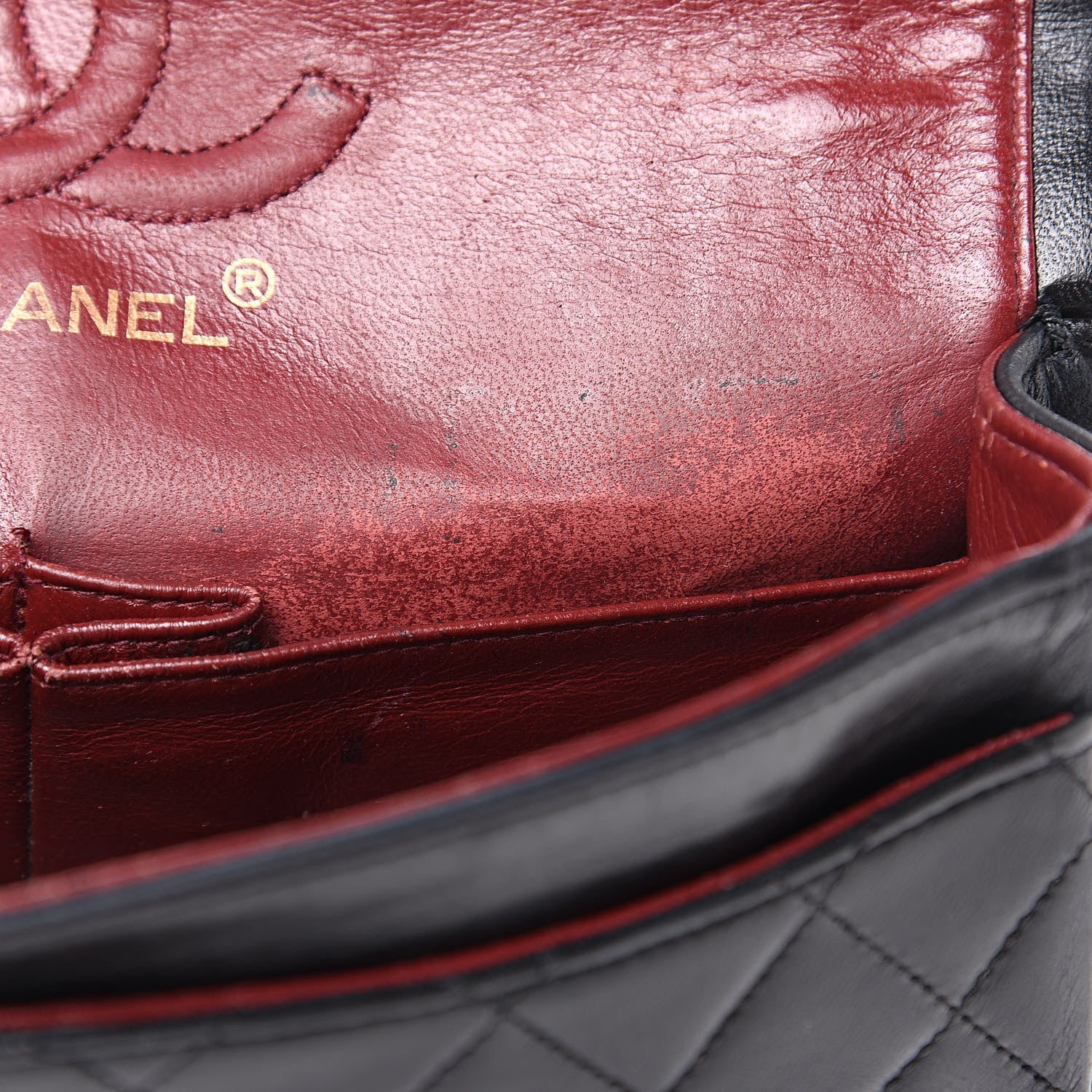 Chanel Lambskin Quilted Small Double Flap Black 18 of 21