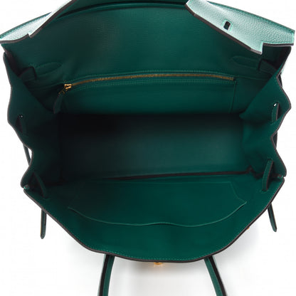 Hermes Togo Birkin 35 Malachite 5 of 10