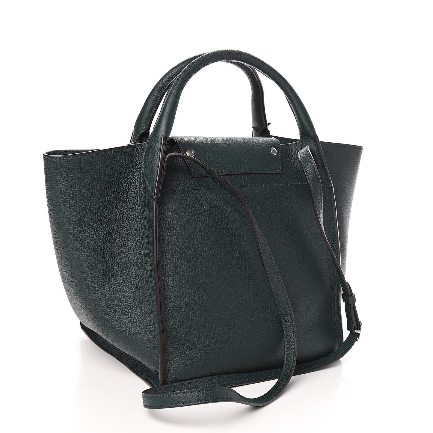 Supple Grained Calfskin Small Big Bag Amazone