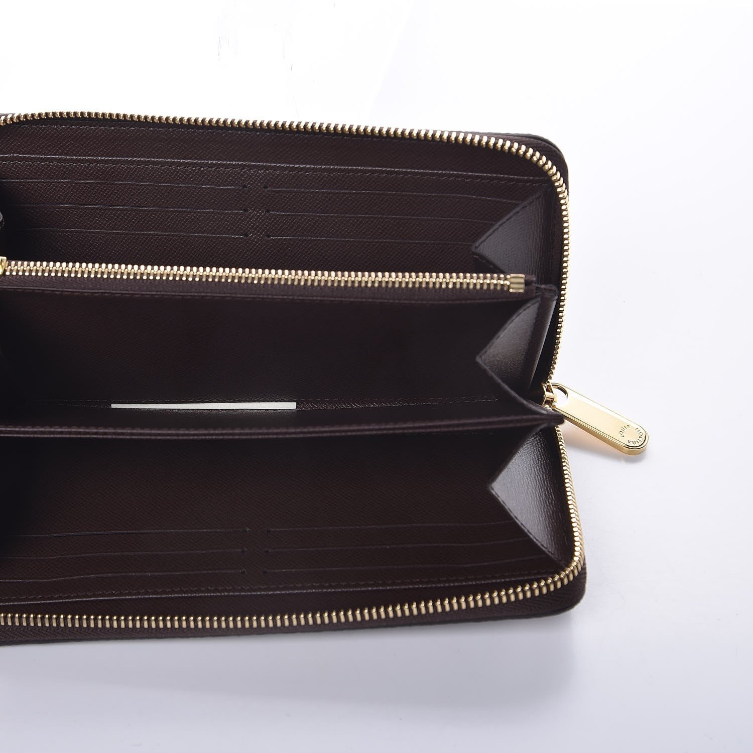 Louis Vuitton Damier Ebene Zippy Wallet 5 of 6