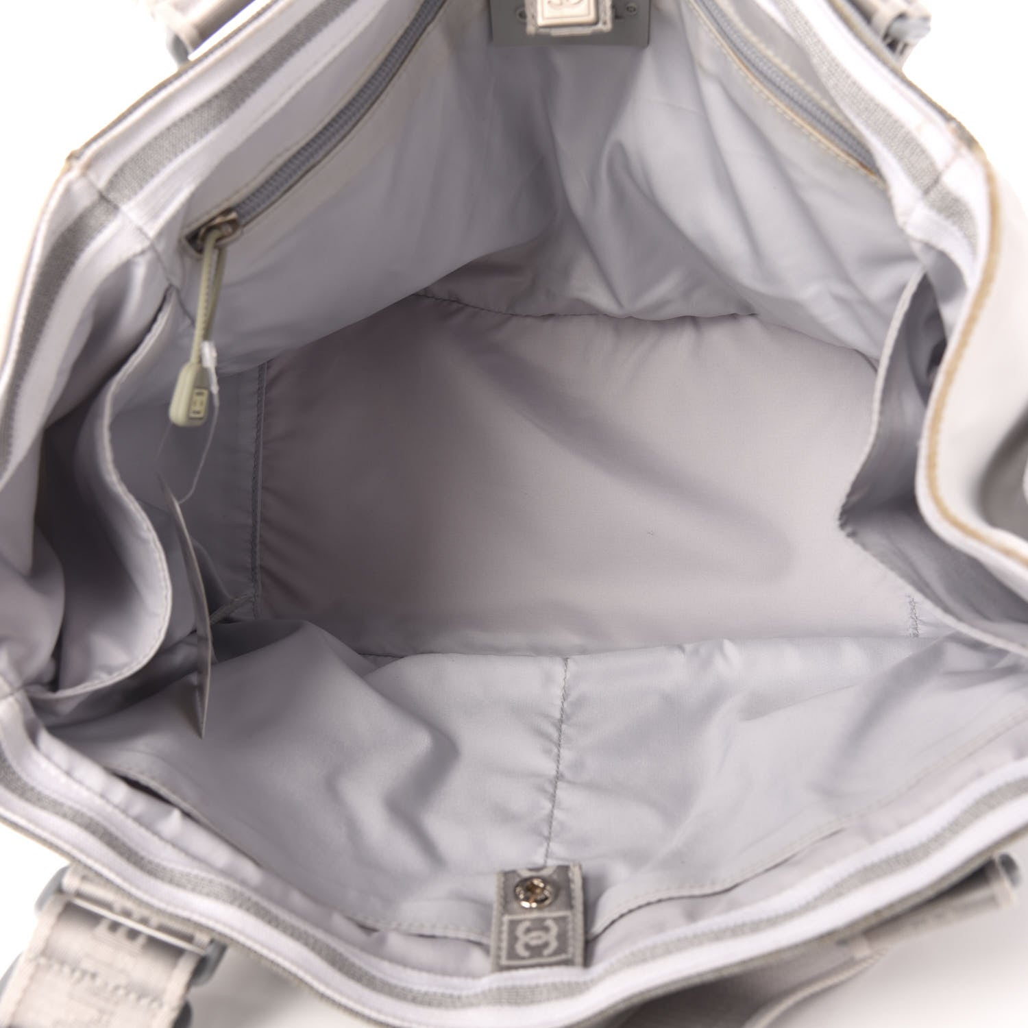 Chanel Nylon Sport Tote Grey 5 of 13