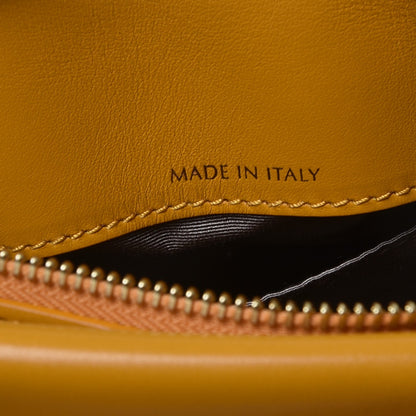 Lanvin Calfskin Trilogy Bowling Bag Jaune 8 of 8