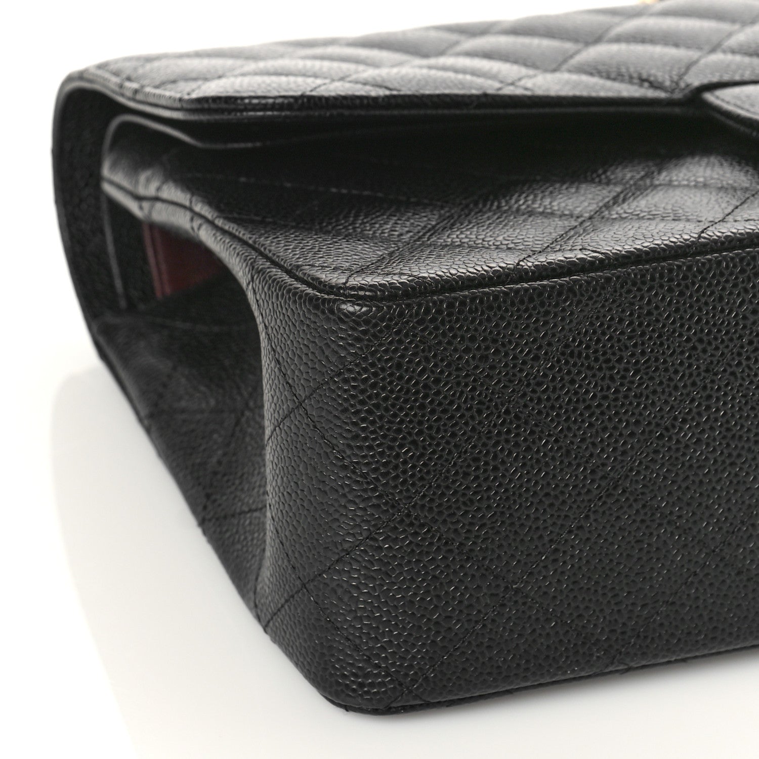 Chanel Caviar Quilted Jumbo Double Flap Black 8 of 10