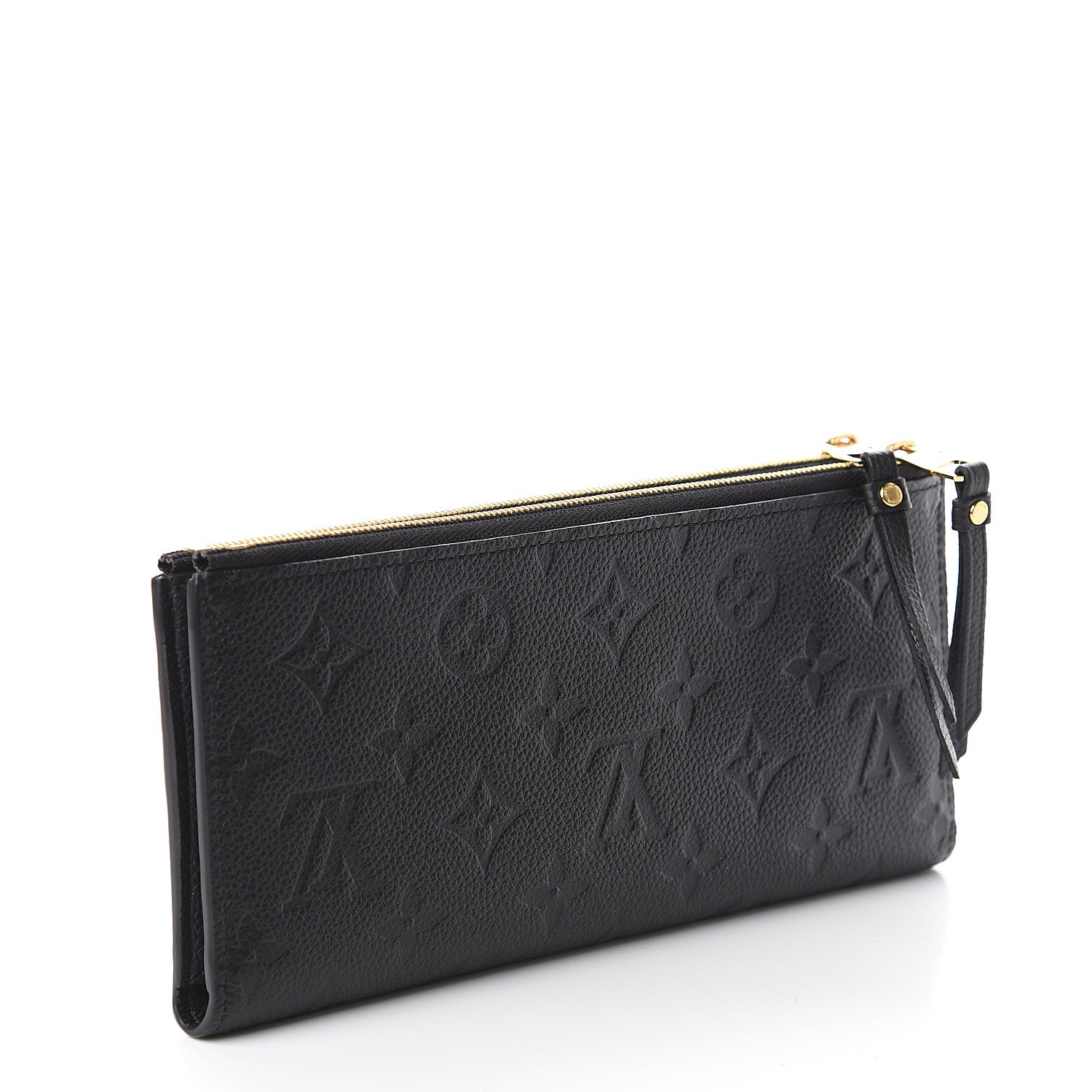 Louis Vuitton Empreinte Adele Wallet Black 2 of 7