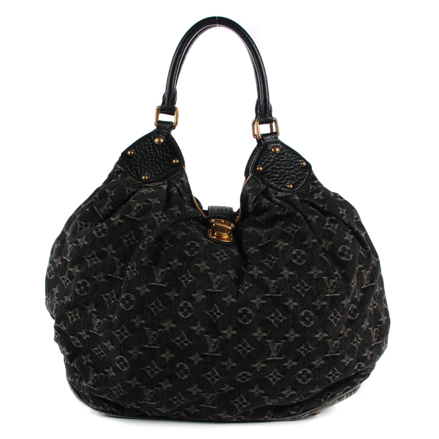 Louis Vuitton Denim Mahina XL Black 1 of 16