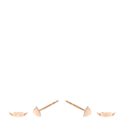Hermes 18K Rose Gold Clou d'H Stud Earrings 3 of 4