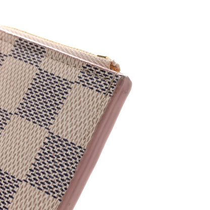 Louis Vuitton Damier Azur Recto Verso Card Holder Rose Ballerine 8 of 8