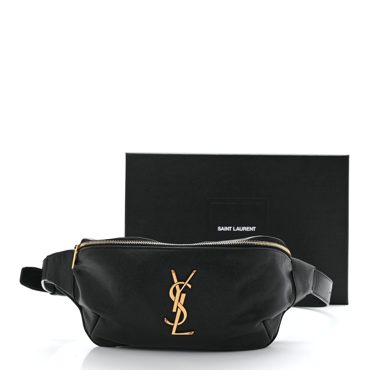 Grain De Poudre Monogram Belt Bag Black