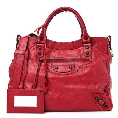 Balenciaga Agneau Classic Hardware Velo Sang 1 of 18