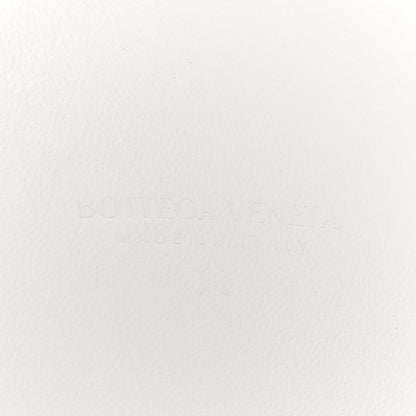Bottega Veneta Brushed Calfskin Cradle Fold Over Shoulder Bag White Parakeet 7 of 11