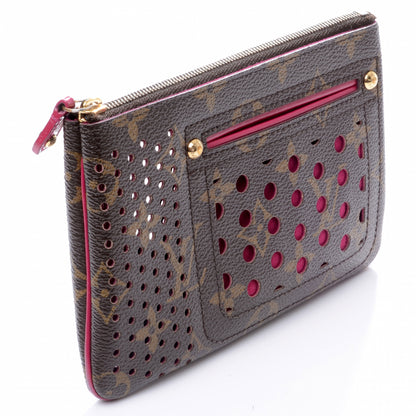 Louis Vuitton Monogram Perforated Pochette Plat Fuchsia 4 of 7