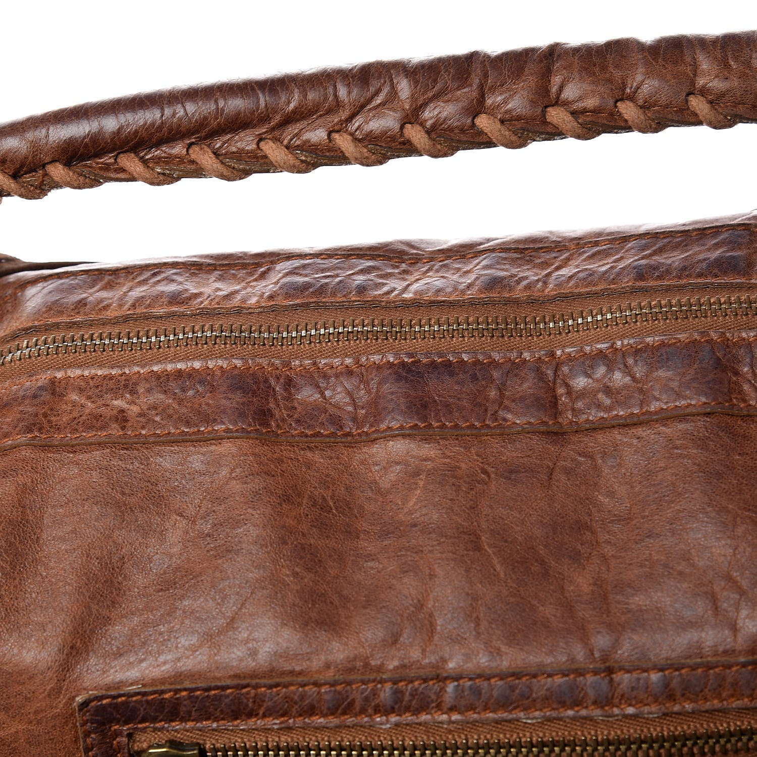 Balenciaga Agneau Classic Hardware Day Hobo Sienna 15 of 19
