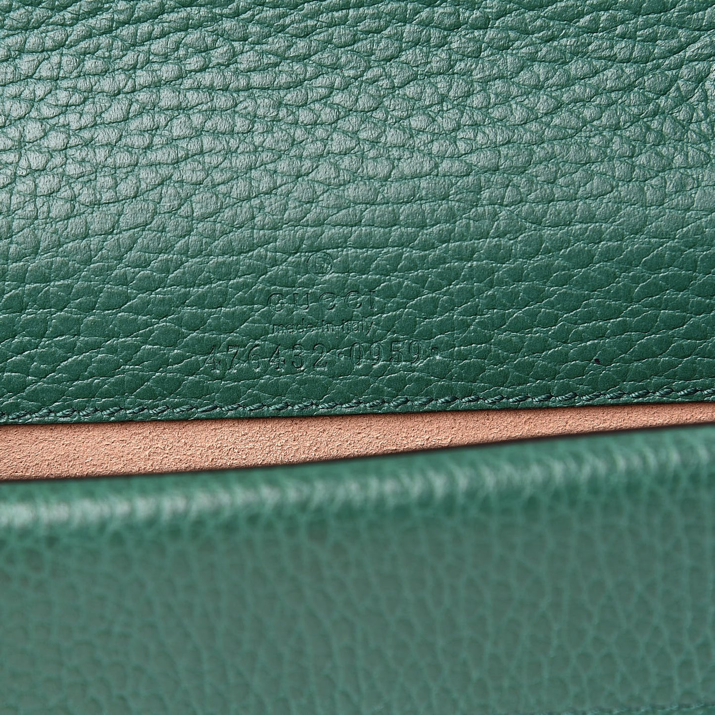 Calfskin Super Mini Dionysus Shoulder Bag Emerald