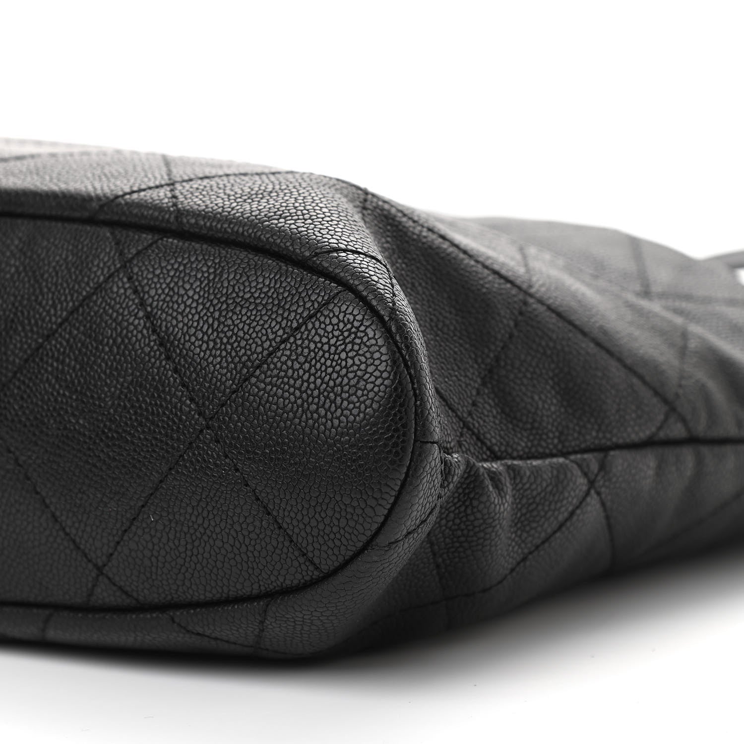 Chanel Caviar Quilted Large CC Tote Black 6 of 12