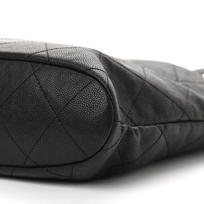 Chanel Caviar Quilted Large CC Tote Black 6 of 12