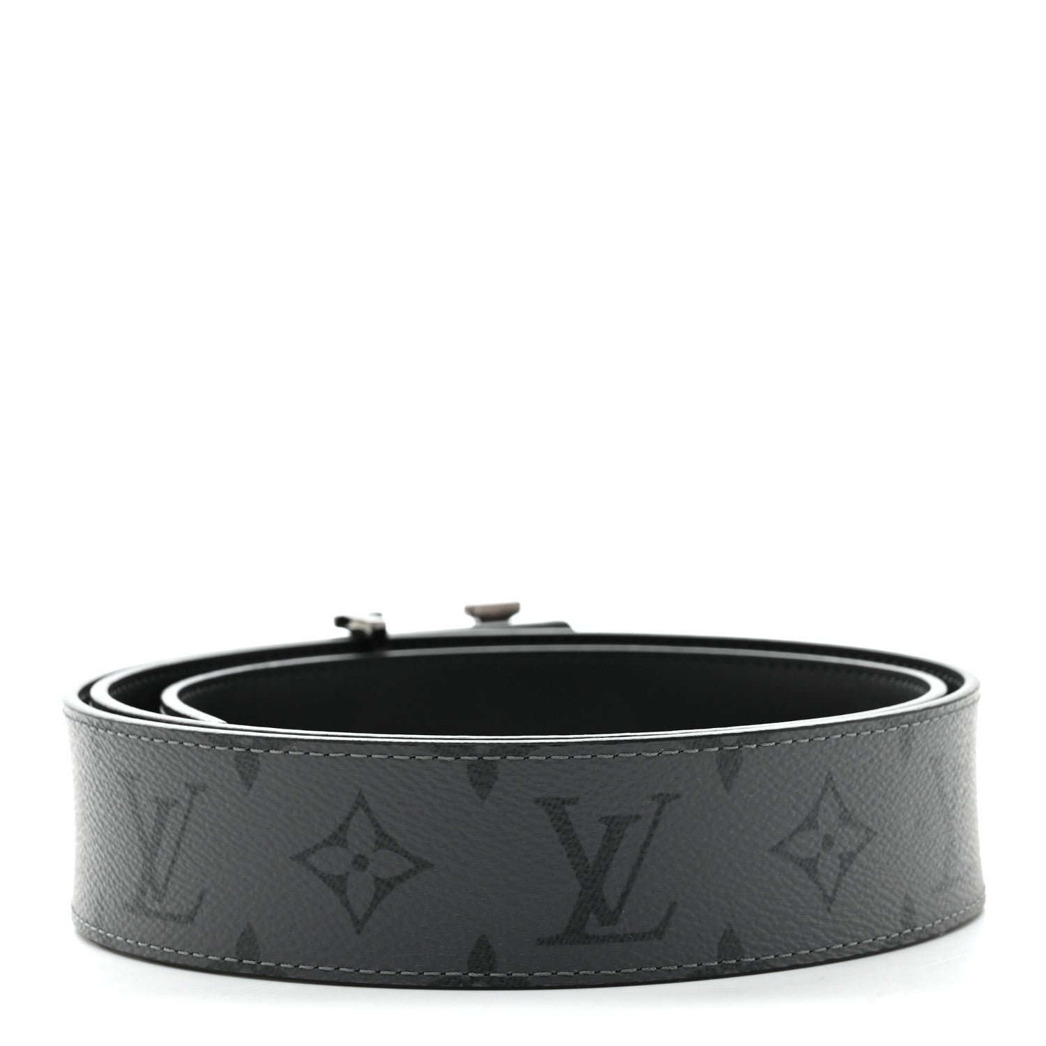 Louis Vuitton Reverse Monogram Eclipse 40mm LV Initiales Reversible 95 38 Belt 3 of 8