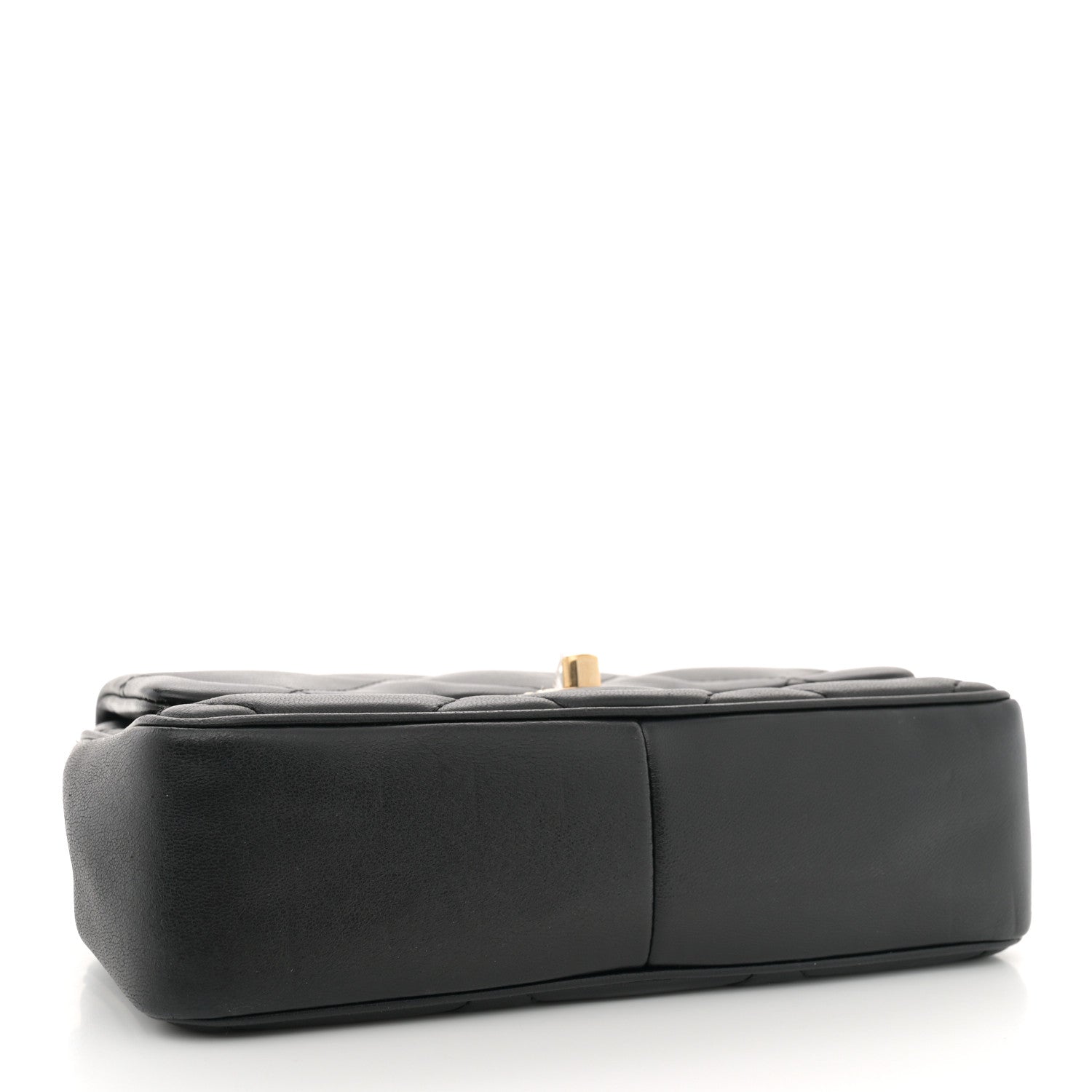 Chanel Lambskin Quilted Small Easy Carry Flap Black 4 of 11