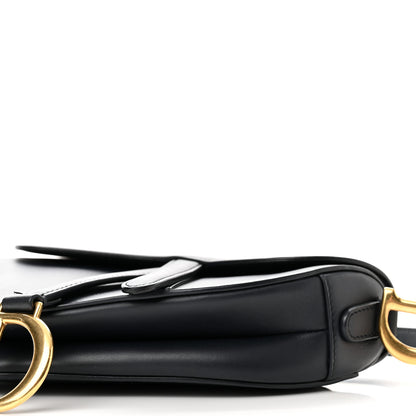 Christian Dior Grained Calfskin Mini Saddle Bag Navy 10 of 11