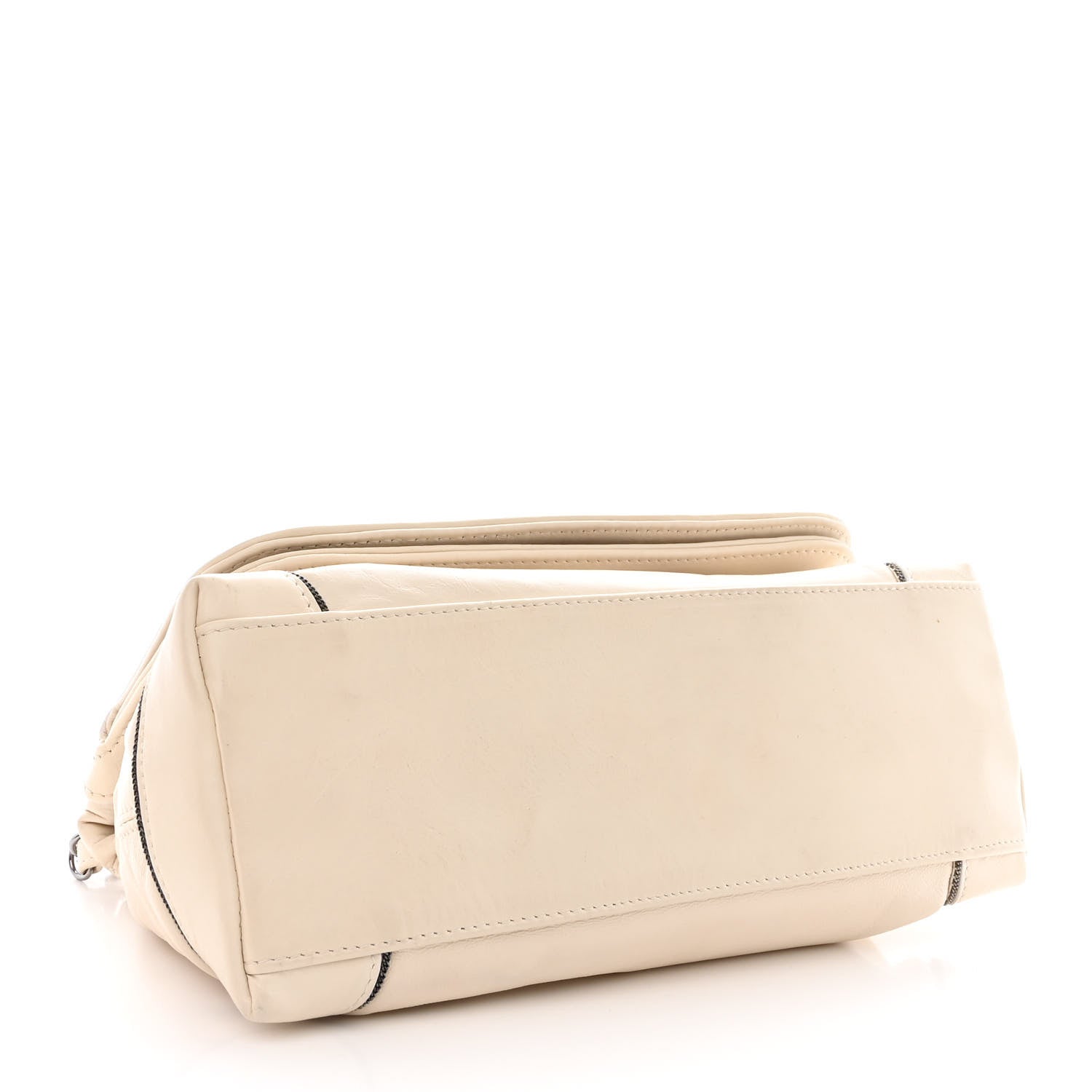 Chanel Lambskin CC Chain Shoulder Bag White 4 of 12