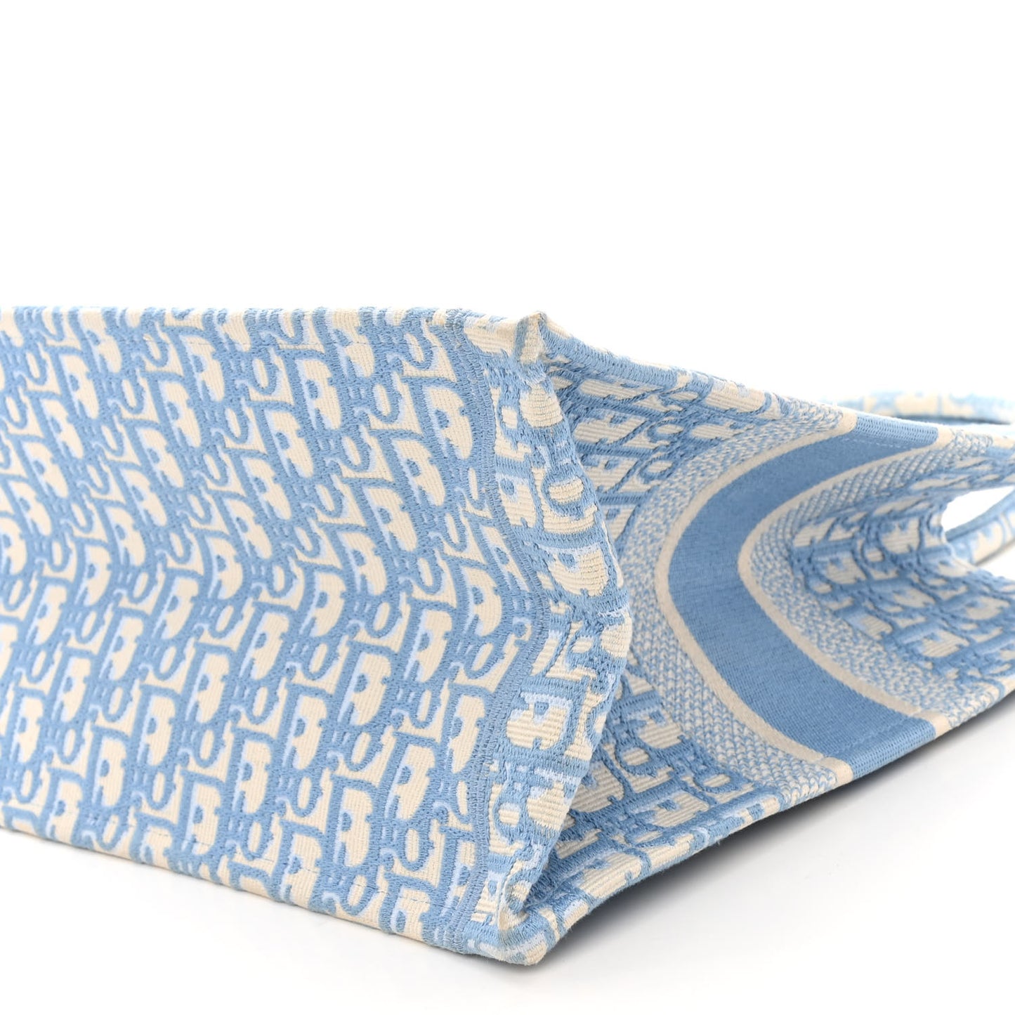 Oblique Medium Book Tote Light Blue