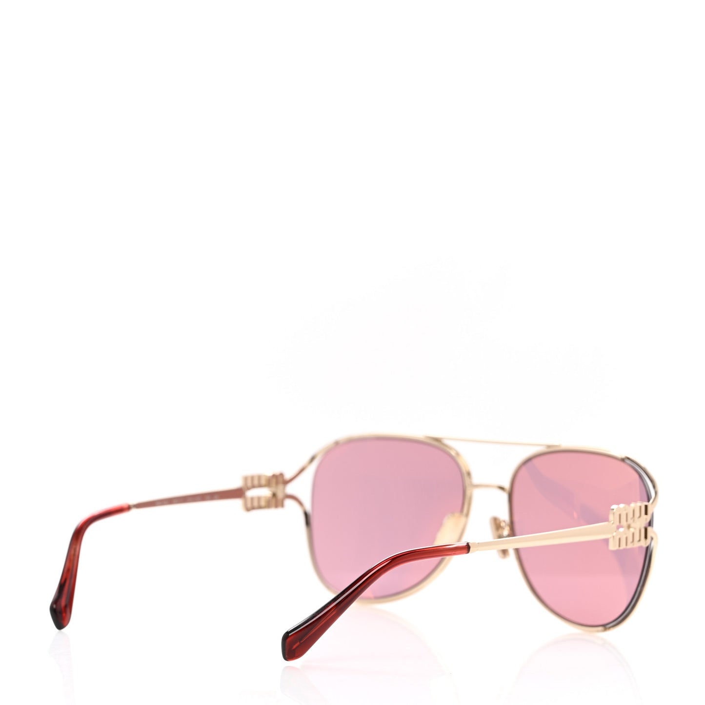 Metal Sunglasses SMU 52Z Pink