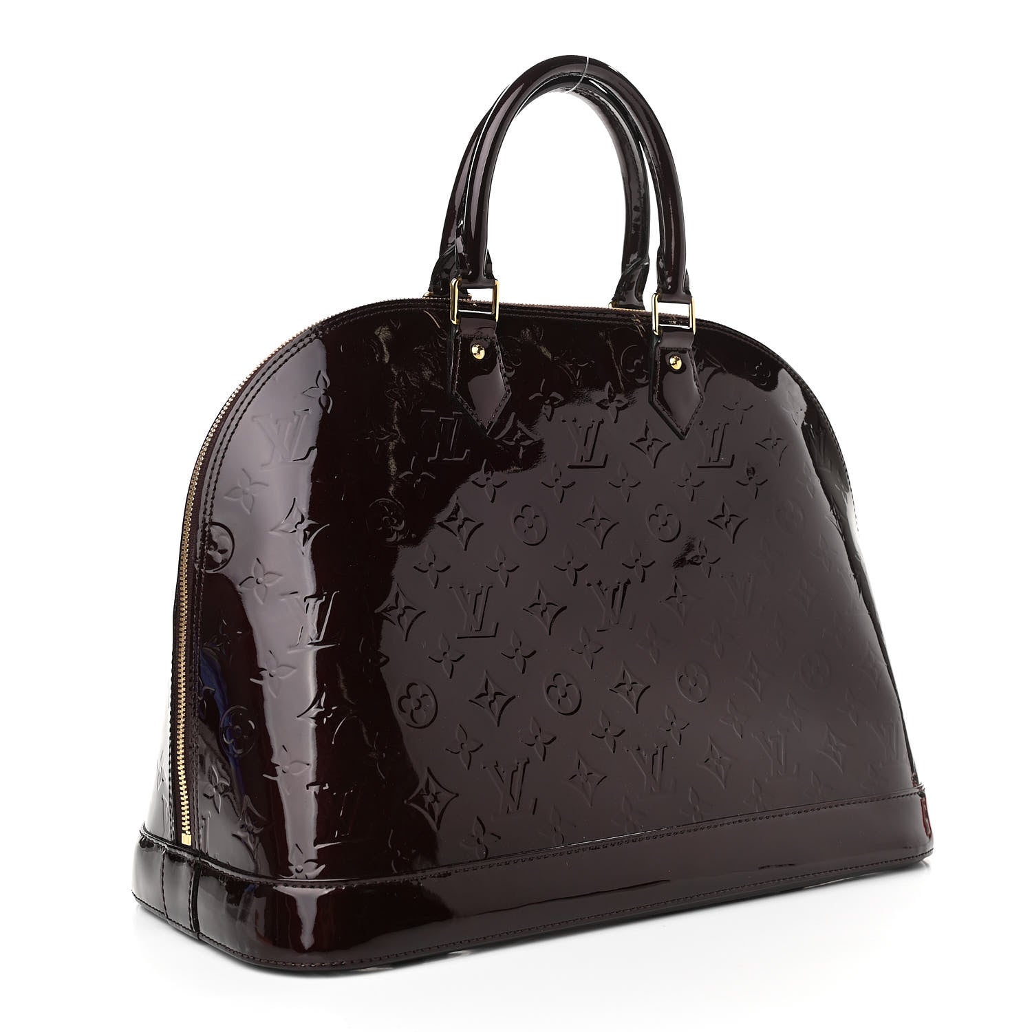 Louis Vuitton Vernis Alma GM Amarante 3 of 9