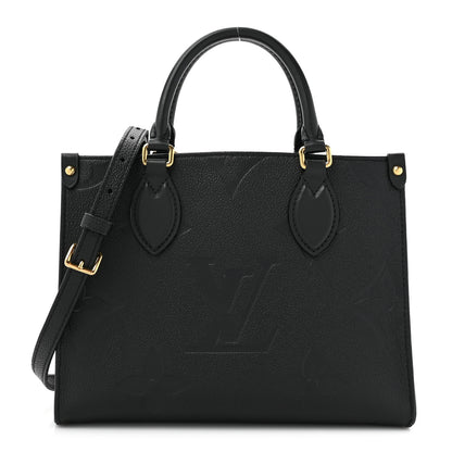 Louis Vuitton Empreinte Monogram Giant Onthego PM Black 1 of 9
