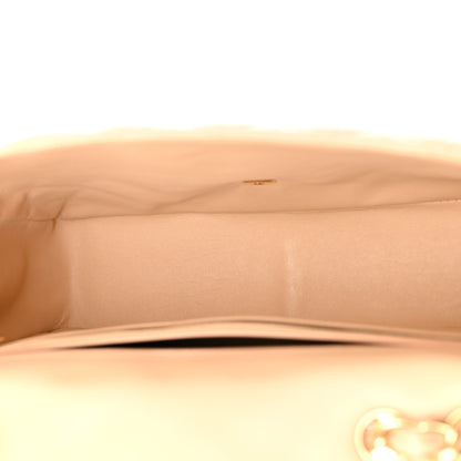 Chanel Lambskin Quilted Jumbo Single Flap Beige Clair 5 of 11
