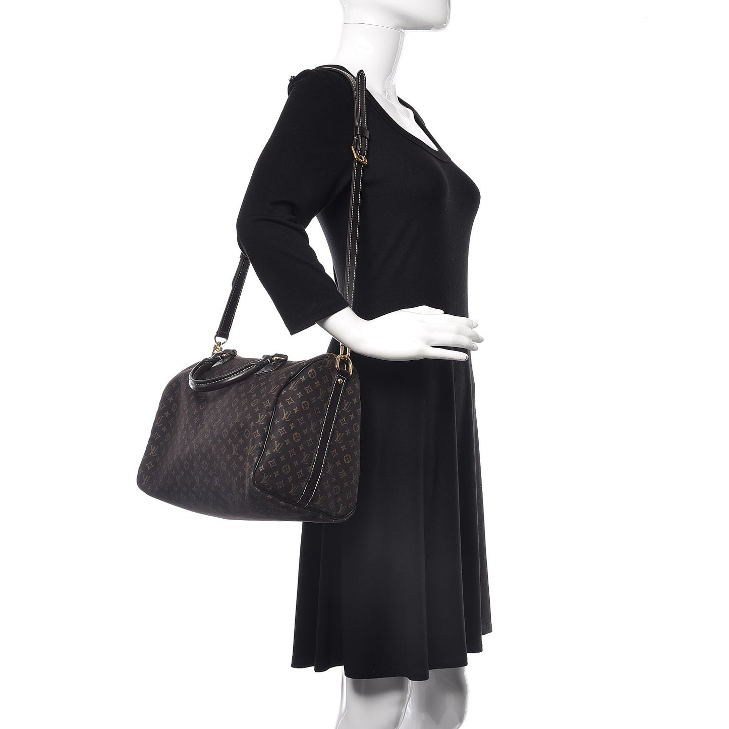 Monogram Idylle Speedy Bandouliere 30 Fusain
