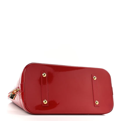 Louis Vuitton Vernis Alma GM Pomme D'Amour 4 of 9