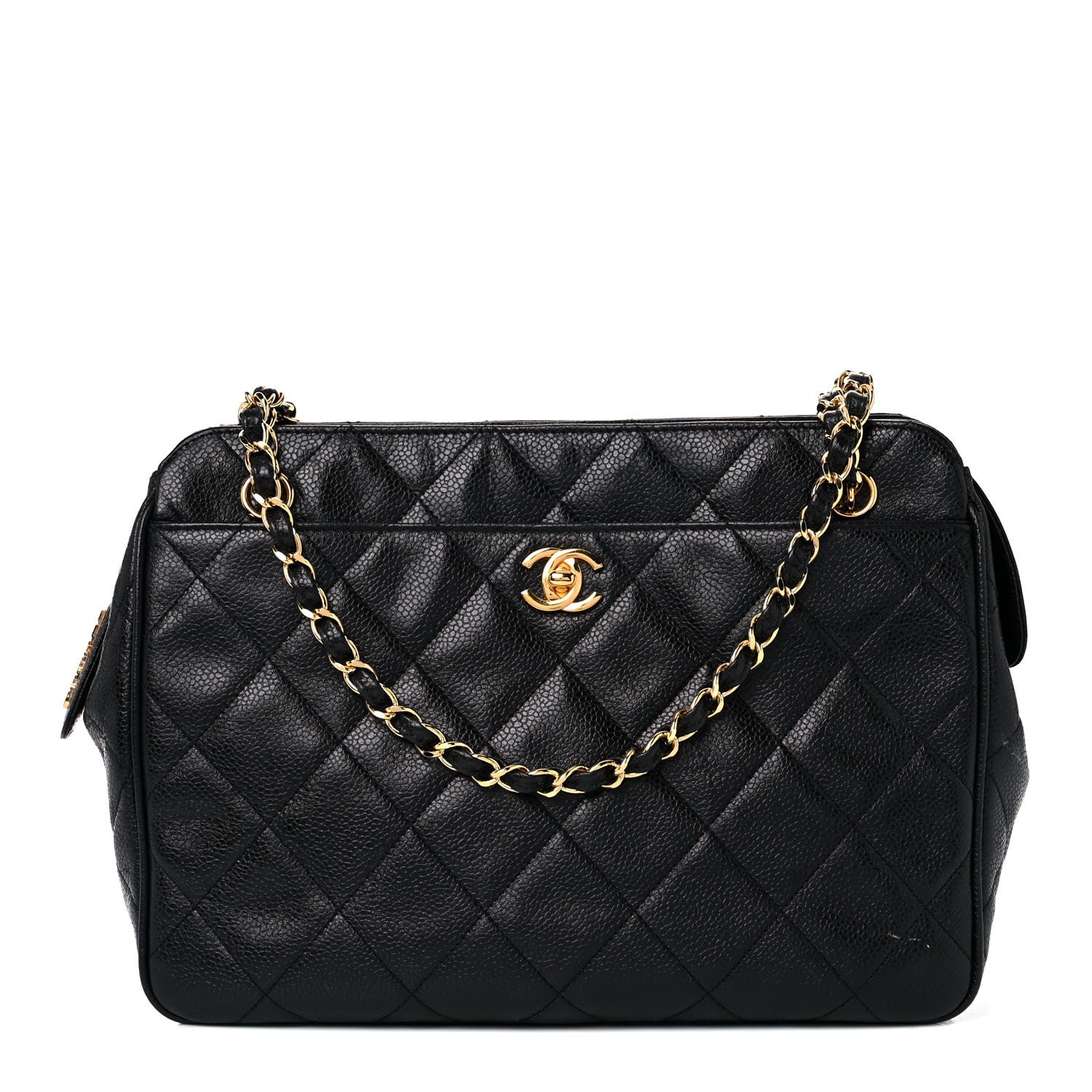 Chanel Caviar Quilted Shoulder Bag Black 1 of 21