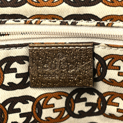 Gucci Monogram Medium Princy Tote Gold 6 of 11