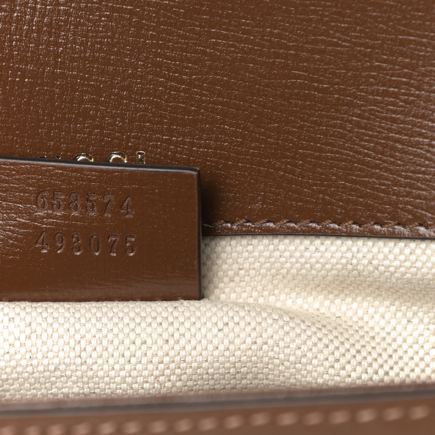 Gucci GG Supreme Monogram Web Mini Horsebit 1955 Shoulder Bag Beige Brown Sugar 8 of 12