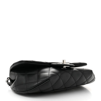 Chanel Calfskin Quilted CC Uniform Flap Belt Bag Black 4 of 11