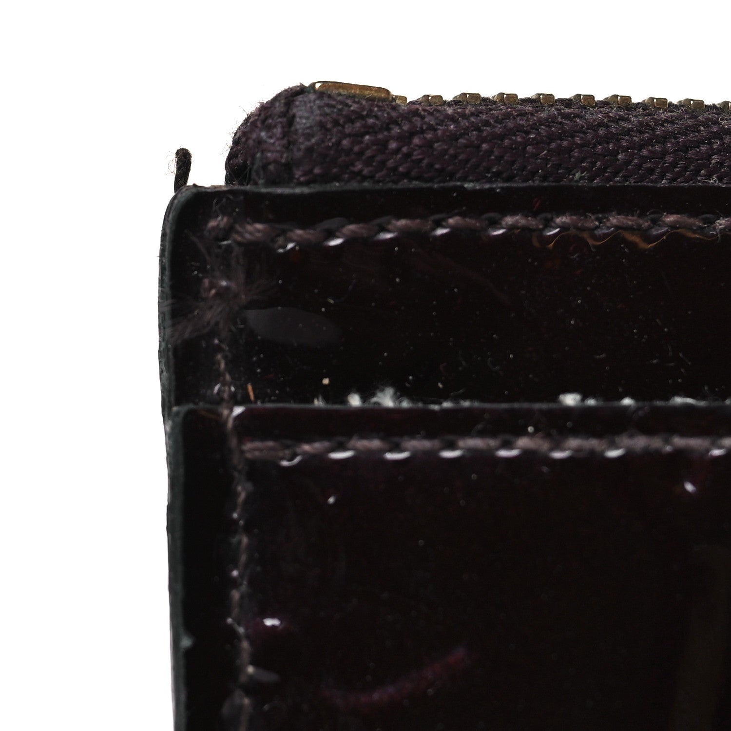 Louis Vuitton Vernis Key Pouch NM Amarante 7 of 7