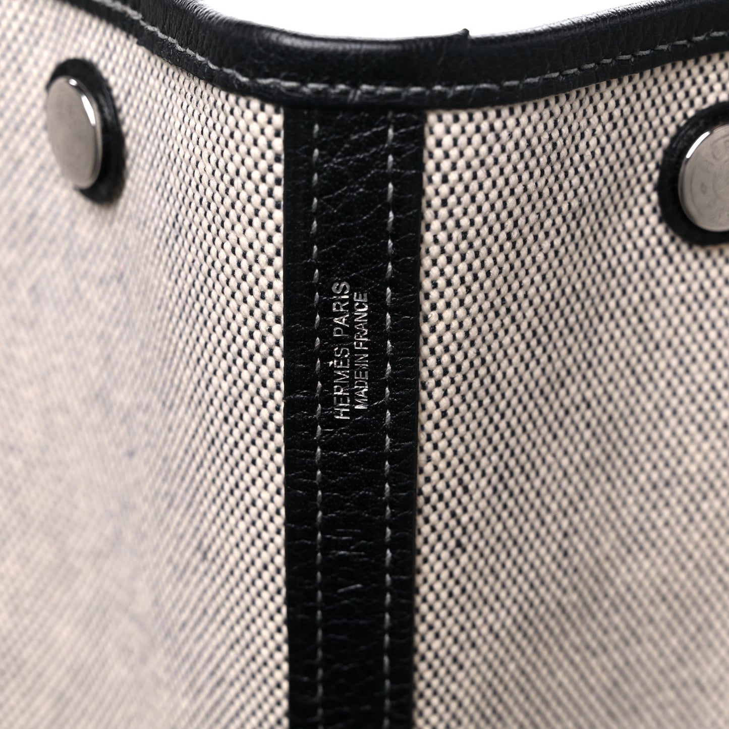 Toile Buffle Gala Garden Party Tote 49 GM Black