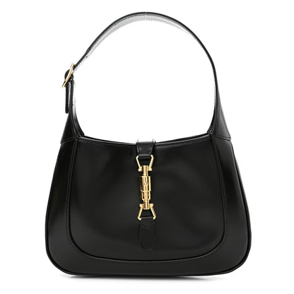 Gucci Boarded Dyana Lux Calfskin Small Jackie 1961 Hobo Black 1 of 10