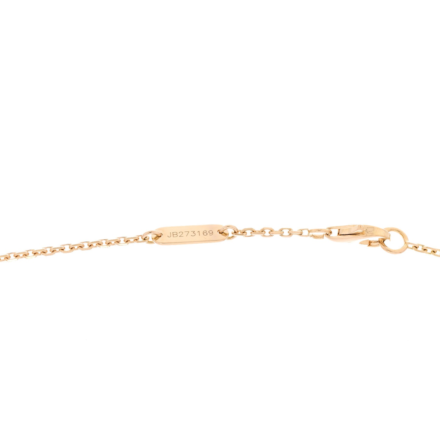 18K Yellow Gold Turquoise Vintage Alhambra Pendant Necklace