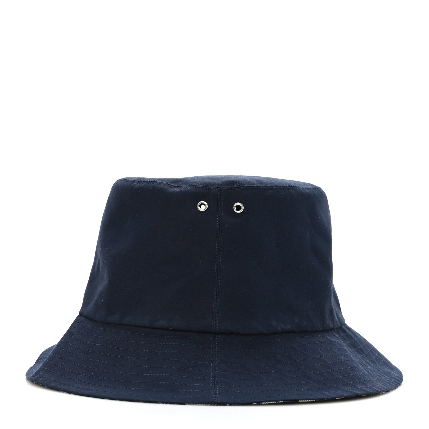 Christian Dior Oblique Reversible Teddy-D Brim Bucket Hat 59 Blue 6 of 10