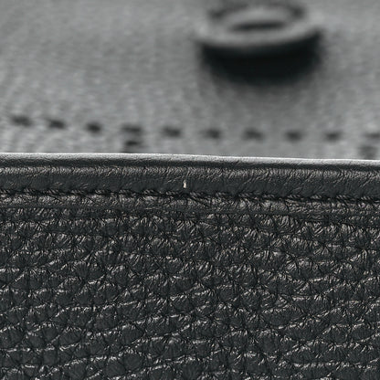 Hermes Taurillon Clemence Evelyne TPM Black 9 of 10