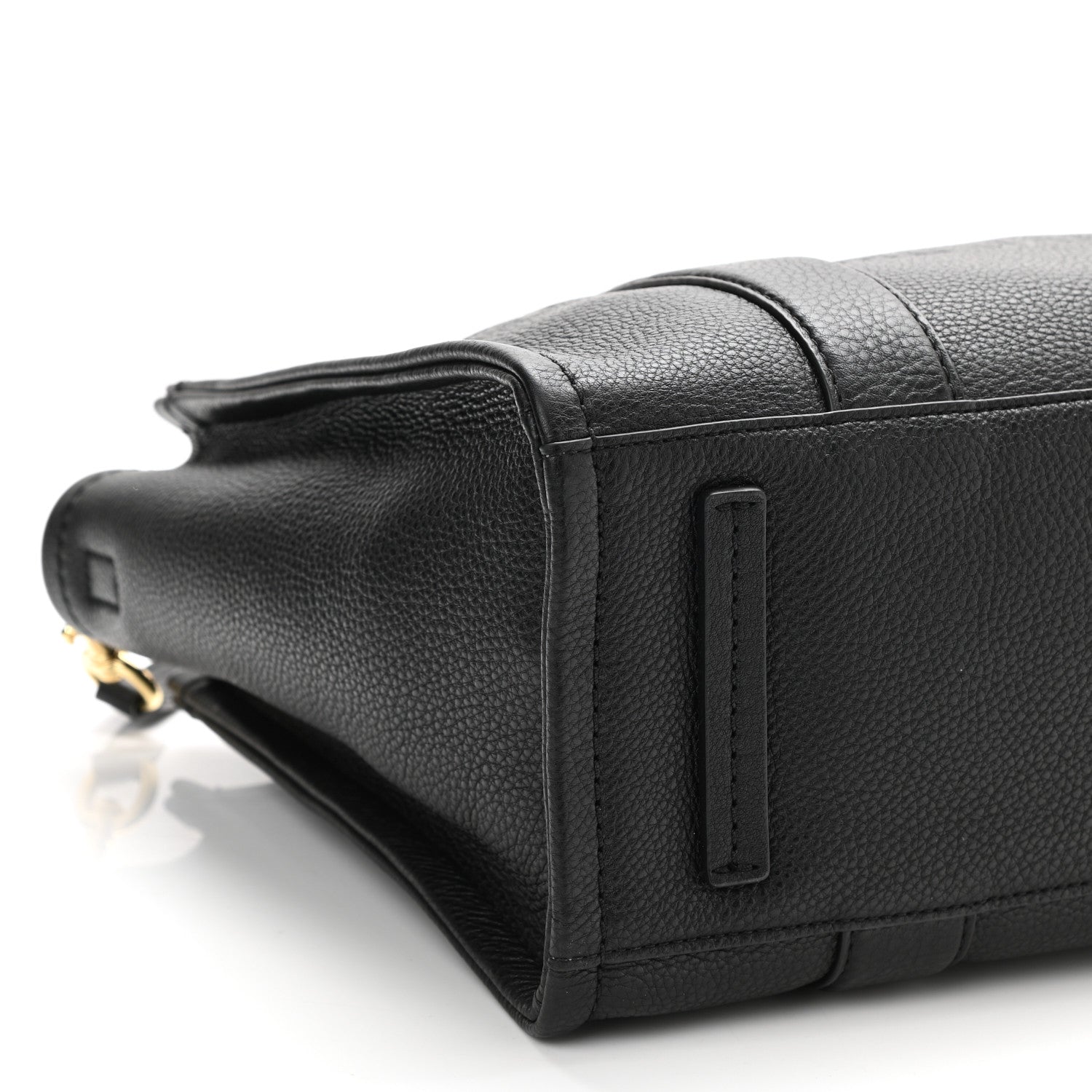 Marc Jacobs Grained Calfskin Medium The Tote Bag Black 8 of 9