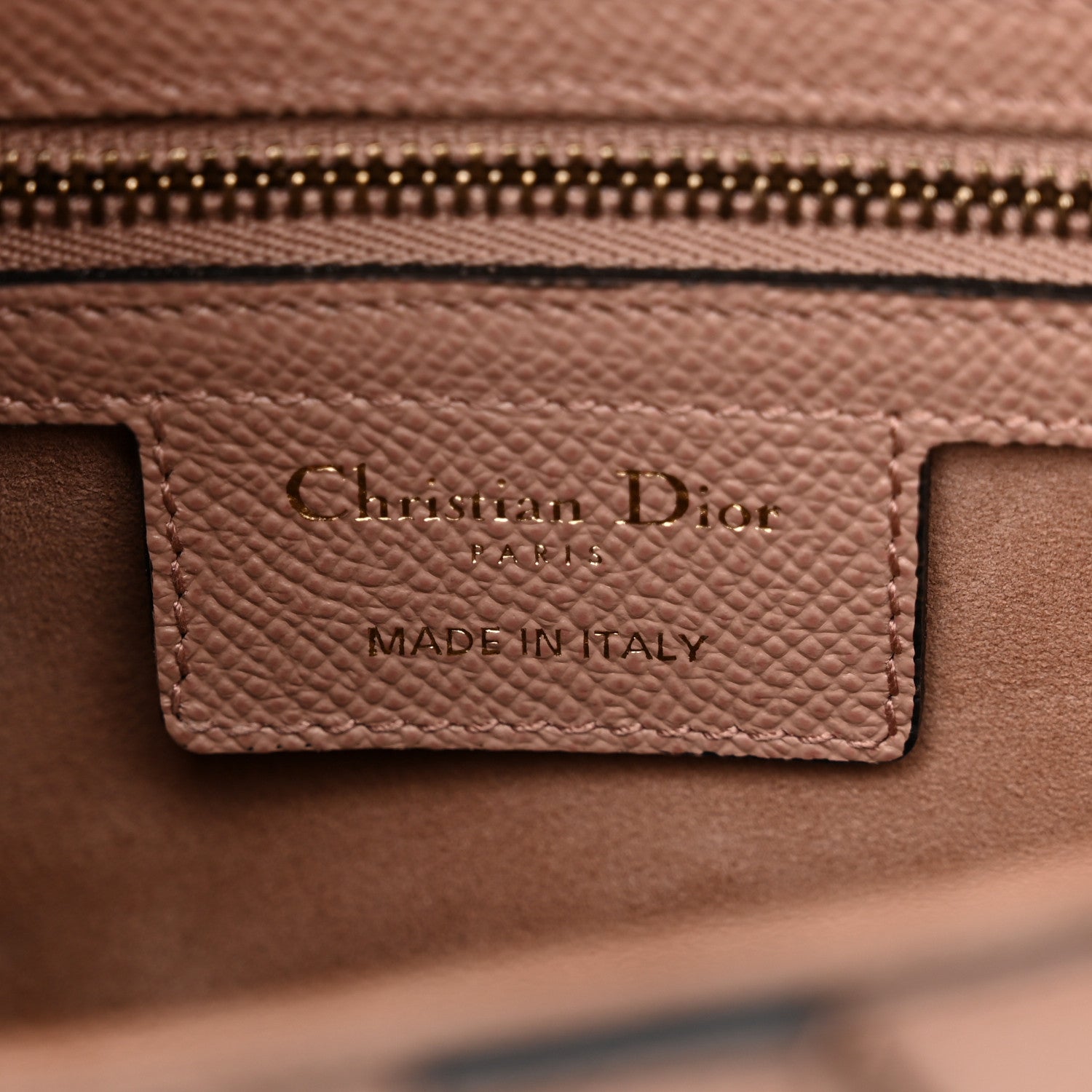 Christian Dior Grained Calfskin Saddle Bag Fard 6 of 11