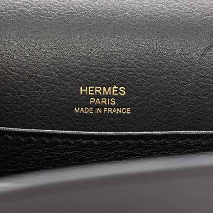 Hermes Evergrain Mini Sac Roulis Black 6 of 10