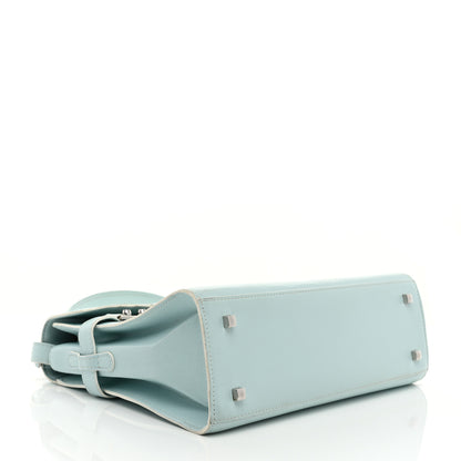 Delvaux Calfskin CM Tempete Satchel Light Blue 4 of 13