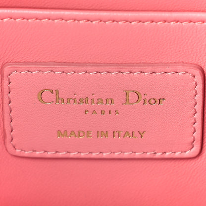 Christian Dior Lambskin Cannage Mini Backpack Peach Blossom 5 of 7