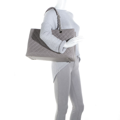 Chanel Caviar XL Grand Shopping Tote GST Grey 2 of 7