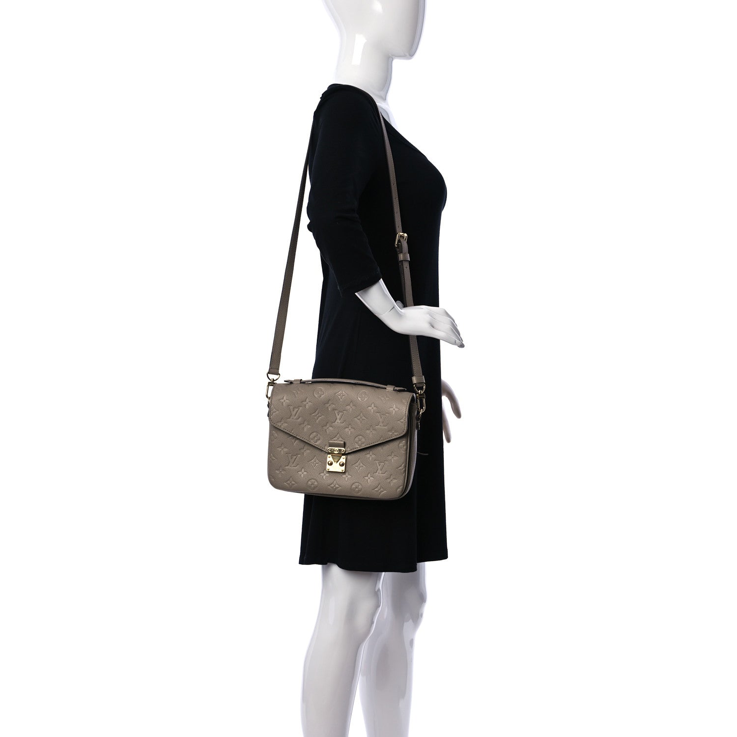 Louis Vuitton Empreinte Pochette Metis Tourterelle 2 of 9